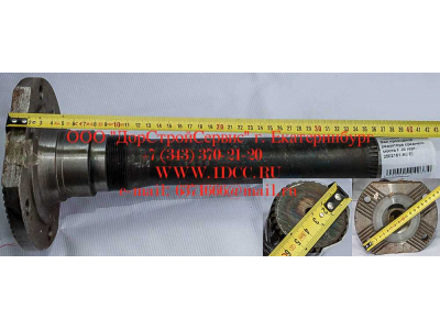 Вал проходной редуктора среднего моста 180х4 отв. F J6 FAW (ФАВ) 2502161-AOE для самосвала фото 1 Симферополь
