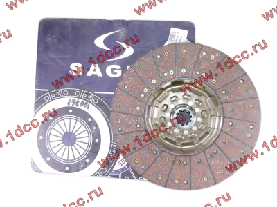 Диск сцепления ведомый 420 мм SAGES H2/H3 HOWO (ХОВО) WG1560161130 фото 1 Симферополь