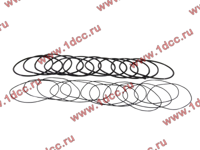 Кольцо уплотнительное гильзы цилиндра (комплект 12 тонких и 12 толстых) двигатель TD226B6G Lonking CDM (СДМ) 01153804/01153805 фото 1 Симферополь
